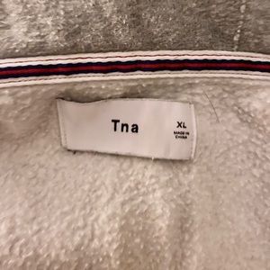 TNA Gray Zip Up Hoodie